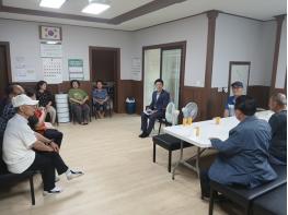 파주시 법원읍 정구생 신임 읍장, 관내 경로당 23곳 순회 방문 기사 이미지