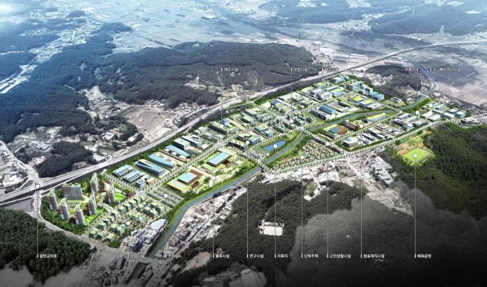 파주시 주한미군 반환 공여지 개발평화경제특구 지정 추진에 속도스탠턴 산업단지 조감도