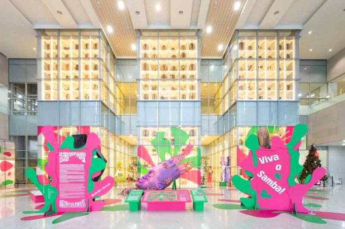 파주관 브라질 리우 카니발 전시 모습