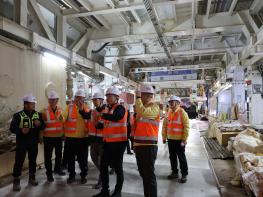 김경일 파주시장, 김포~파주 한강하저터널 공사 현장 점검 기사 이미지