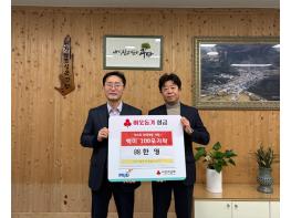 파주시 광탄면, ㈜한영으로부터 300만 원 상당 백미 100포 전달받아 기사 이미지