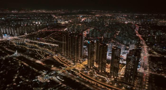 운정신도시 야경파주시 소통홍보관 SNS소통팀 제작 영상캡춰