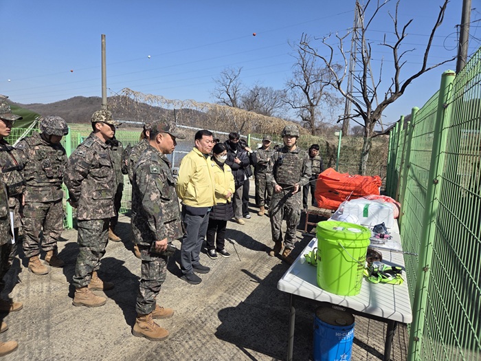 파주시, 관·군 합동 기름 유출 대응 방제훈련 실시