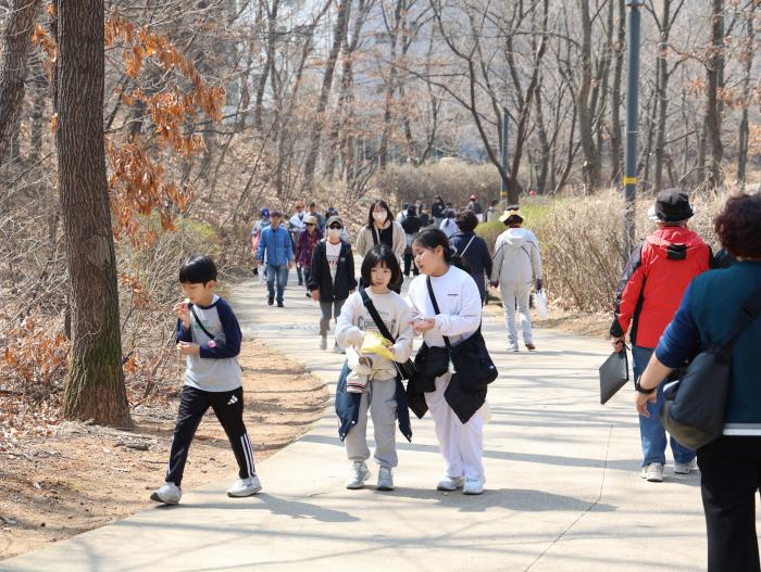 걷기행사의 시민들