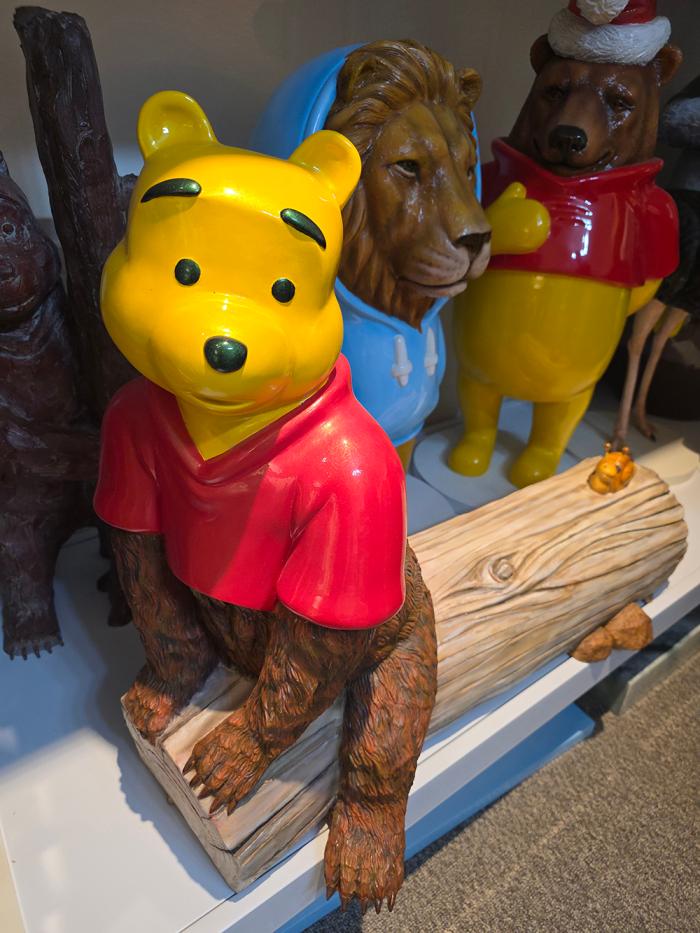 동물 캐릭터를 형상화한 다양한 형태의 작품들 사진 하효종 기자