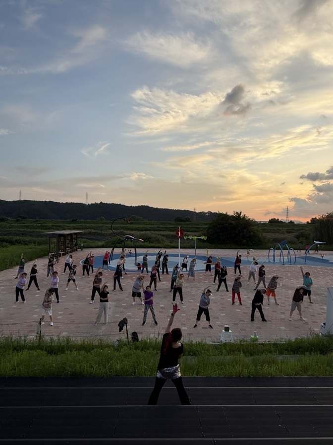 파주보건소, ‘문산노을길 달빛 운동교실’ 운영