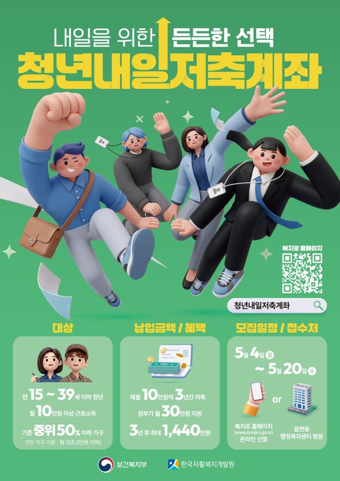 파주시, ‘2026년 청년내일저축계좌’ 신규 참여자 모집