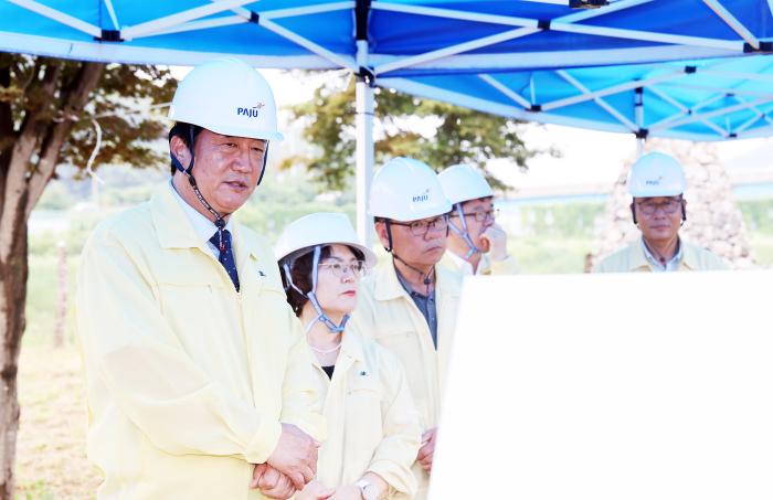 손배찬 파주시장, “7월 말 장마 끝날 때까지 초긴장 상태 유지하라”