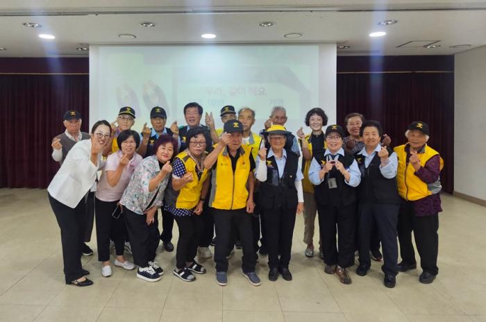 파주시 적성면, 실버경찰대 대상 치매예방교육 실시